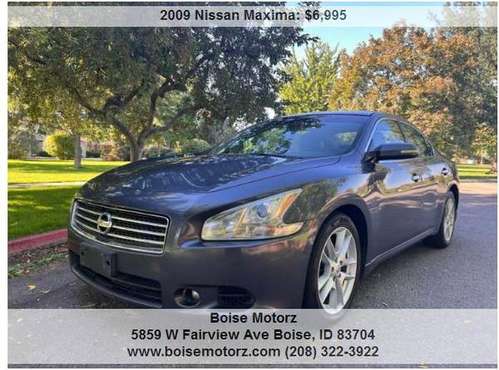 2009 Nissan Maxima 3 5 S EZ APPROVAL - - by for sale in Boise, ID