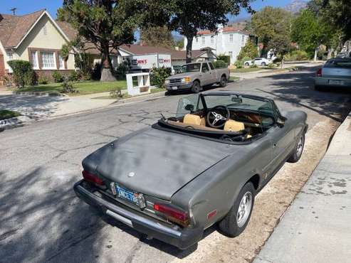 1980 Fiat spider covertible for sale in Glendale, CA