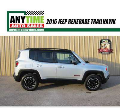 2016 Jeep Renegade Trailhawk 4x4 - $20,997 W.A.C.* - cars & trucks -... for sale in Rapid City, SD