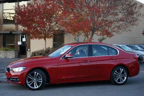 2017 BMW 3 Series 330i low miles RED loaded w/options - cars & for sale in San Rafael, CA