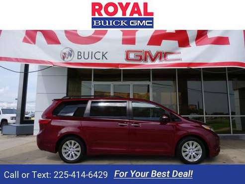2015 Toyota Sienna Limited 7-Pass FWD hatchback Salsa Red Pearl for sale in Baton Rouge , LA