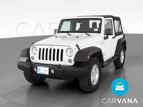 2015 Jeep Wrangler Sport S Sport Utility 2D suv White - FINANCE... for sale in florence, SC, SC