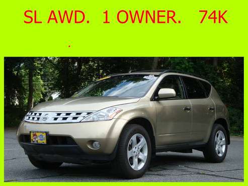 2005 Nissan Murano SL AWD.1 Owner,74k,Clean Carfax,Very Clean for sale in Ashland , MA
