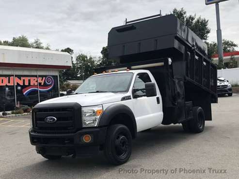 2011 FORD F-550 F550 F 550 2WD GAS WOODCHIPPER LANDSCAPE DUMP BED for sale in South Amboy, PA