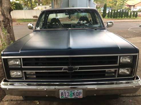 1986 Chevy C10 LWB - cars & trucks - by owner - vehicle automotive... for sale in Sherwood, OR