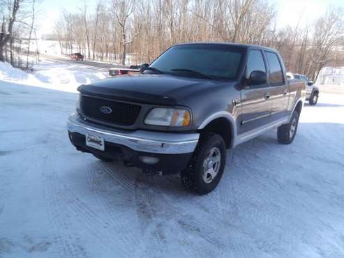 2002 Ford F-150 XLT SuperCrew Short Bed 4WD - - by for sale in Westby, WI