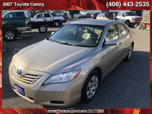 2007 Toyota Camry 4dr Sdn I4 Auto LE *Trade-In's, Welcome!* for sale in Helena, MT