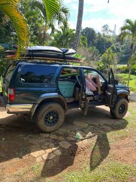 1996 Toyota 4Runner Limited v6 4wd 3 inch lift - - by for sale in Kealia, HI