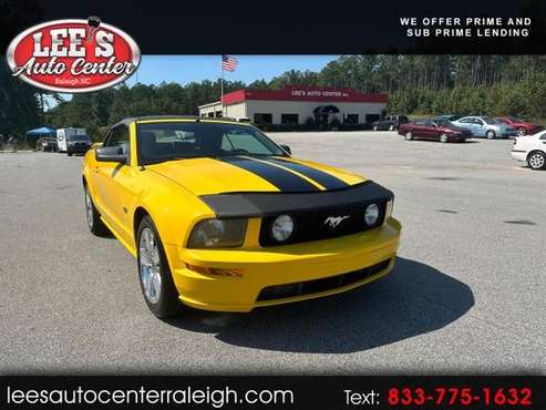 2006 Ford Mustang 2dr Conv GT Deluxe - - by dealer for sale in Raleigh, NC