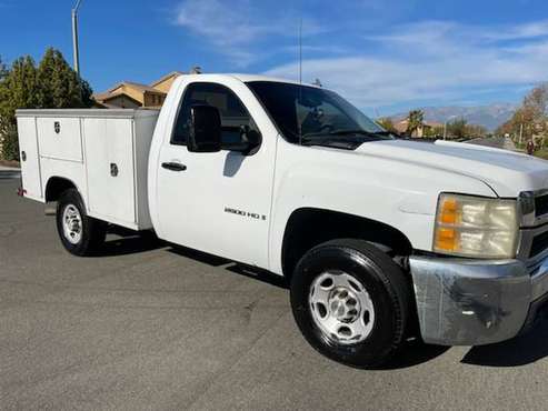 2008 Silverado 2500 HD Utility Work Truck 6.0L Runs Good. - cars &... for sale in Corona, CA