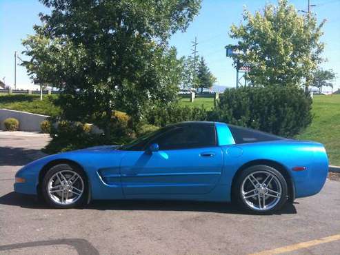 Beautiful Nassau Blue '98 Corvette for sale in La Luz, NM