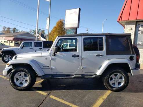 2012 Jeep Wrangler Unlimited Sport 4x4 4dr SUV - ALL TYPES OF CREDIT... for sale in Grand Rapids, MI