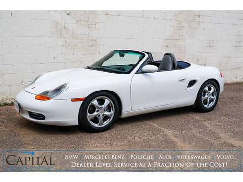 Gorgeous Porsche Boxster w/Power Top! 5-Speed Manual! - cars & for sale in Eau Claire, WI