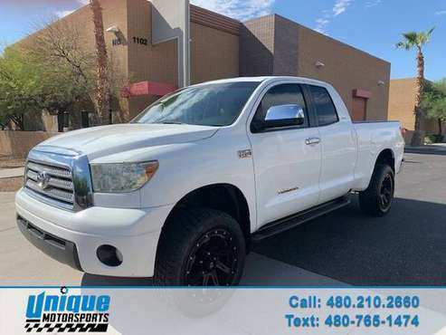 2007 TOYOTA TUNDRA LIMITED 4X4 ~ DOUBLE CAB! EASY FINANCING! for sale in Tempe, AZ