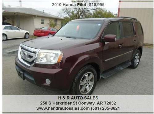 2010 Honda Pilot Touring"Guaranteed Financing" - cars & trucks - by... for sale in Conway, AR