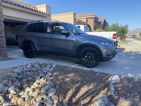 Loaded BMW X5 2008 24inch rims sound system jl audio for sale in Las Cruces, NM