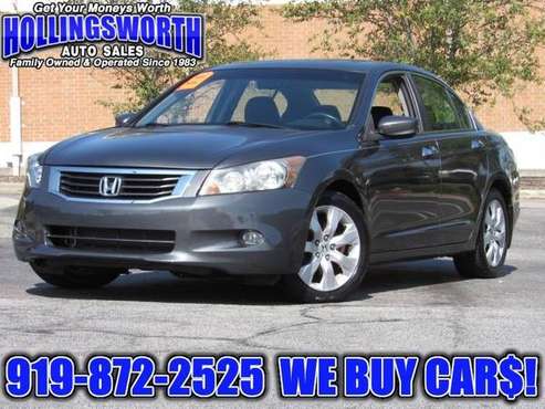 2009 Honda Accord EX-L V6 - - by dealer - vehicle for sale in Raleigh, NC
