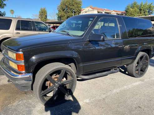 1999 Chevy Tahoe 2 door - cars & trucks - by owner - vehicle... for sale in Fontana, CA