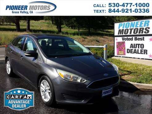 2015 Ford Focus SE Sedan - - by dealer - vehicle for sale in Grass Valley, CA