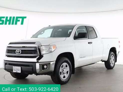 2015 Toyota Tundra 2WD Truck SR5 pickup White - - by for sale in OR