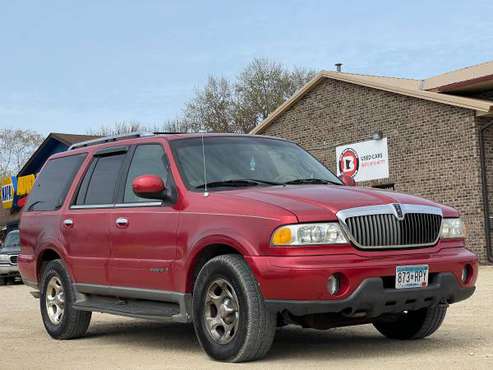 2001 Lincoln Navigator 4WD - 3RD ROW, leather, 162xxx MILES, clean for sale in Farmington, MN