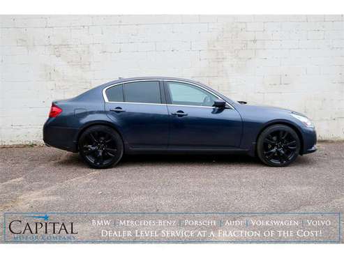2012 Infiniti G37x w/Nav, Heated Seats, Moonroof! All-Wheel Drive for sale in Eau Claire, SD