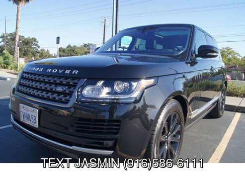 2016 Land Rover Range Rover Td6 AWD 1 OWNER 25K MILES LOADED BAD... for sale in Carmichael, CA