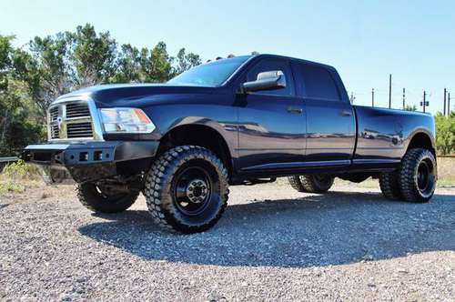 2012 RAM 3500 DUALLY*CUMMINS DIESEL*NEW 35's*RARE COLOR*MUST SEE!! for sale in Liberty Hill, TX