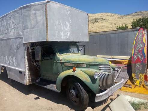 1942 CHEVROLET 1.5 ton MR Box Truck VERY RARE - cars & trucks - by... for sale in Burbank, CA