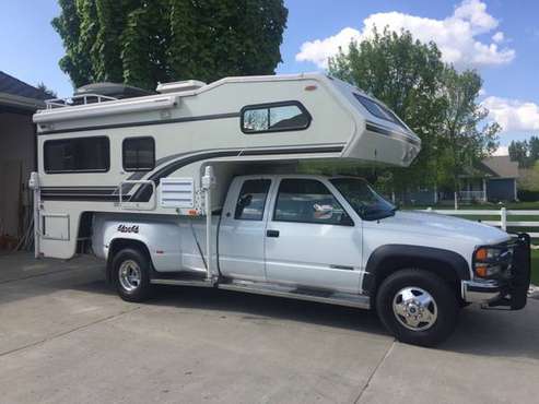 94 Chevy 1-ton dually 4x4, 10.5 OH camper, 24K orig miles, over $85K for sale in Billings, ND