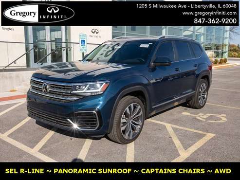 2021 Volkswagen Atlas V6 SEL R-Line 4Motion AWD for sale in Libertyville, IL