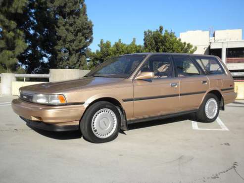 1990 Toyota Camry Wagon Low Miles! Showroom Condition! GOLD Super... for sale in Bellflower, CA