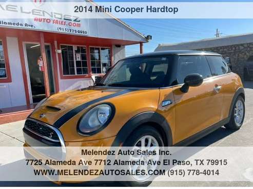 2014 Mini Cooper Hardtop 2dr Cpe S - - by dealer for sale in El Paso, TX