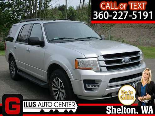 LOADED 2017 Ford Expedition 4x4 4WD XLT SUV THIRD ROW SEATS - cars & for sale in Shelton, WA