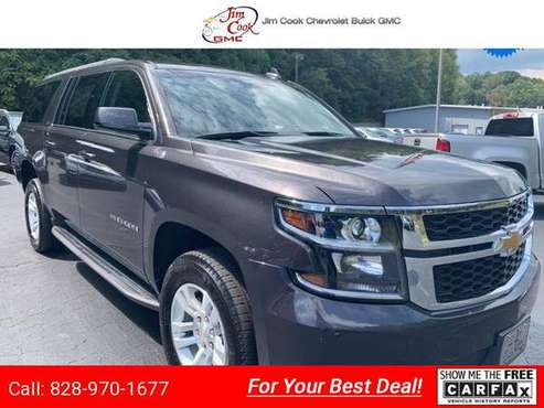 2018 Chevy Chevrolet Suburban LT suv Gray for sale in Marion, NC