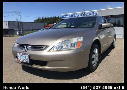 2005 Honda Accord Sdn Lx - cars & trucks - by dealer - vehicle... for sale in Coos Bay, OR