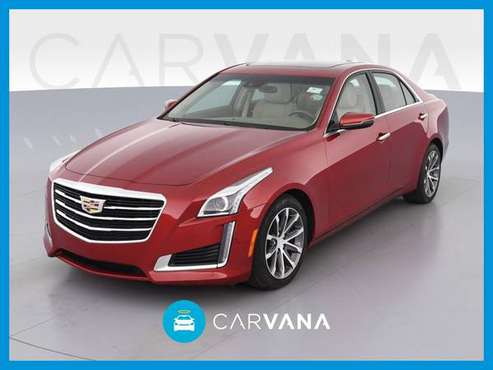 2016 Caddy Cadillac CTS 2 0 Luxury Collection Sedan 4D sedan Red for sale in Worcester, MA