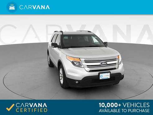 2014 Ford Explorer XLT Sport Utility 4D suv Silver - FINANCE ONLINE for sale in Springfield, MA
