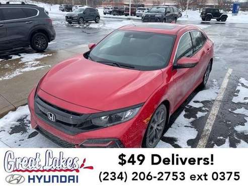 2020 Honda Civic hatchback EX - - by dealer - vehicle for sale in Streetsboro, OH