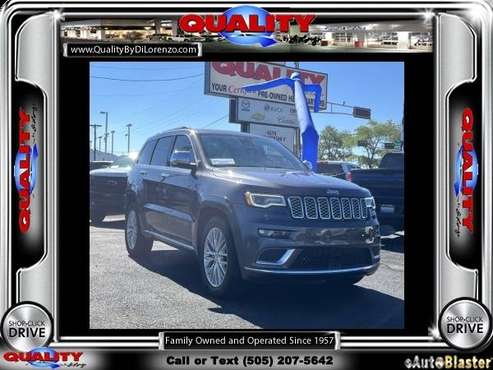2017 Jeep Grand Cherokee Summit - - by dealer for sale in Albuquerque, NM