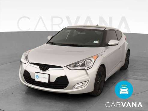 2017 Hyundai Veloster Value Edition Coupe 3D coupe Silver - FINANCE... for sale in Washington, District Of Columbia