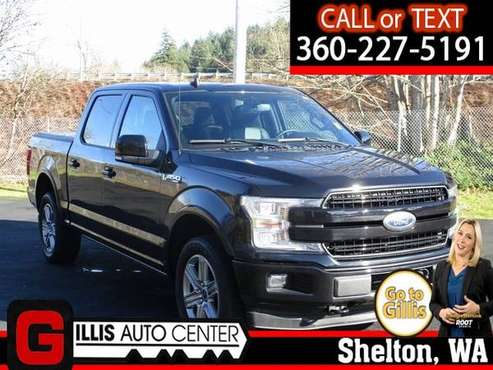 2019 Ford F-150 LARIAT 4x4 4WD Crew cab SuperCrew F150 TRUCK PICKUP for sale in Shelton, WA