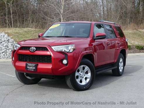 2019 Toyota 4Runner SR5 4WD ONLY 1899 DOWN CARFAX CERTIFIED for sale in Mount Juliet, TN