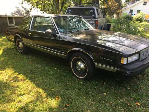 Chevy Monte Carlo 1987 for sale in North Kingstown, RI