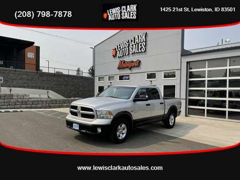 2017 Ram 1500 Crew Cab - LEWIS CLARK AUTO SALES - - by for sale in LEWISTON, ID