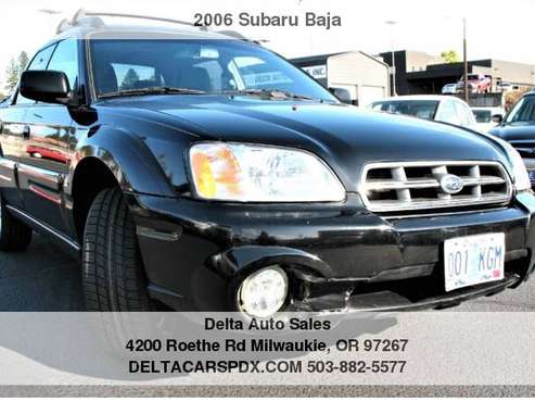 2006 Subaru Baja AWD Complete Service History New Tires Sunroof for sale in Milwaukie, OR