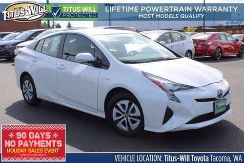 2018 Toyota Prius Electric Two Hatchback - cars & trucks - by dealer... for sale in Tacoma, WA