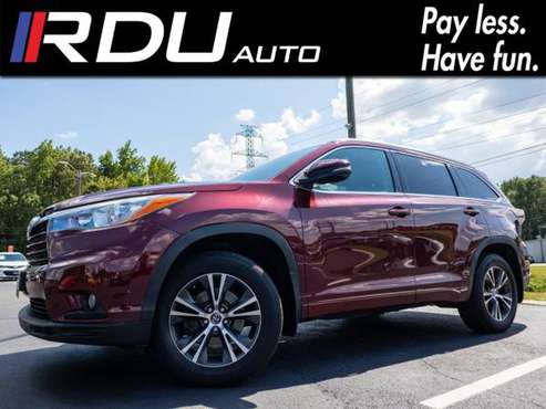 2016 Toyota Highlander XLE AWD V6 for sale in Raleigh, NC