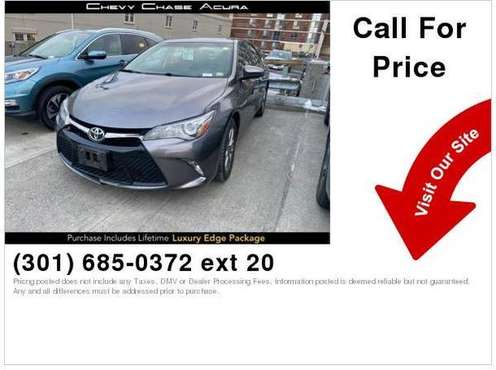 2017 Toyota Camry SE Call Today for the Absolute Best Deal on for sale in Bethesda, District Of Columbia