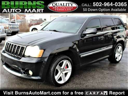 2008 Jeep Grand Cherokee 4WD SRT-8 DVD Leather Local Trade - cars & for sale in Louisville, KY